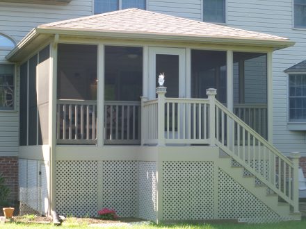 New Screened-In Deck